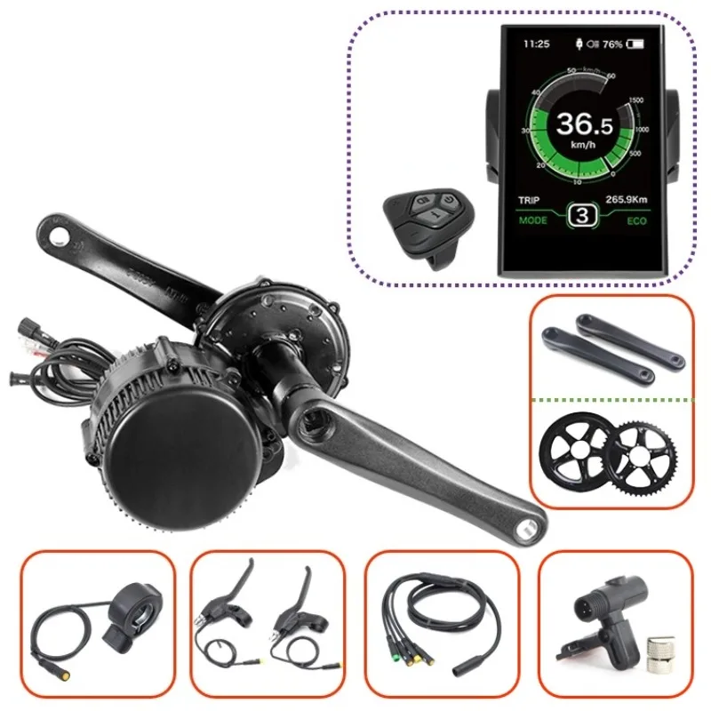G340 ミッドドライブモーターキット DPC18 ディスプ - Mid Drive Conversion Kit 1000W のレビューと価格